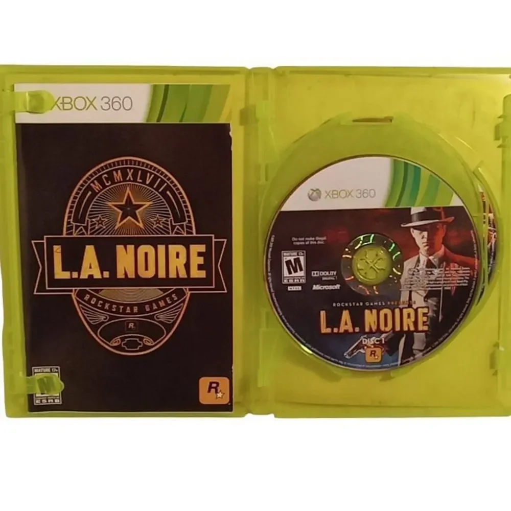 LA NOIRE From‎ Rockstar Games for Xbox 360